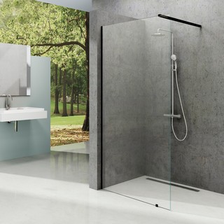 Душевая перегородка Ravak Walk-In Wall GW9WA0300Z1 100х200 см, профиль черный