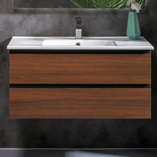 Тумба для комплекта Armadi Art Capolda 100 dark wood