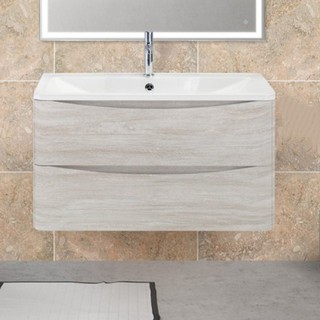 Тумба для комплекта BelBagno Acqua 100 подвесная, rovere vintage bianco