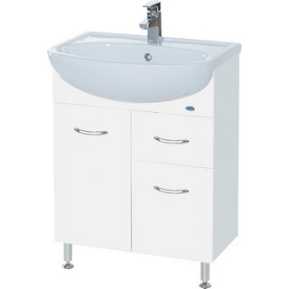 Тумба для комплекта Bellezza Уют 60 1 ящик белая