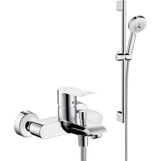 Душевой комплект Hansgrohe Metris 31480000 смеситель + душевой гарнитур