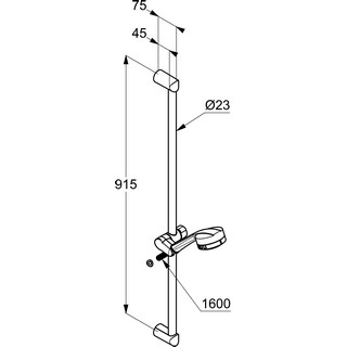 Душевой гарнитур Kludi Zenta 6084005-00