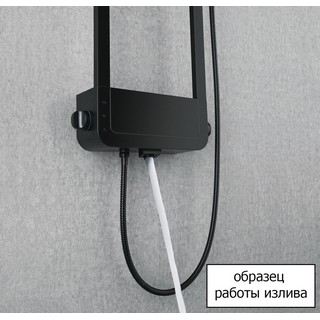 Душевая панель Black&White Seasons W1040 Brushed Nickel