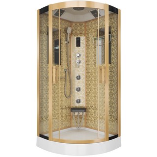 Душевая кабина Niagara Lux 7715G золото
