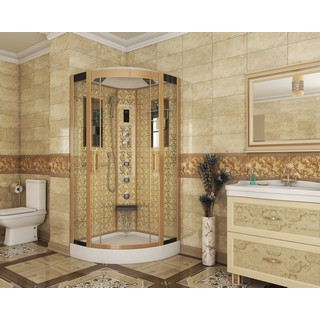 Душевая кабина Niagara Lux 7715G золото