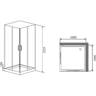 Душевая кабина Timo Premium ILMA-101