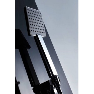 Душевая кабина Orans SR-89101LS черная, с баней
