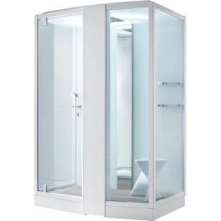 Душевая кабина Orans SR-89102RS белая, с баней