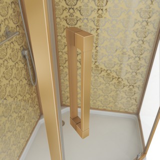 Душевая кабина Niagara Lux NG-7799GBK 90х90x210 золото
