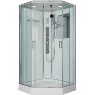 Душевая кабина Niagara Premium NG-6002-01GD 100х100х220