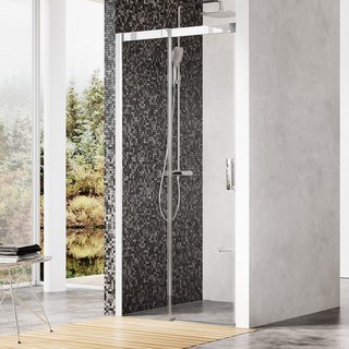 Душевая дверь в нишу Ravak MSD2-100 L Transparent, профиль хром