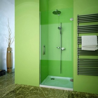 Душевая дверь в нишу GuteWetter Lux Door GK-001 правая 70 см стекло бесцветное, фурнитура хром