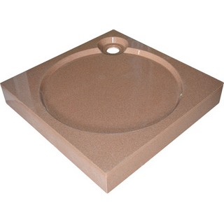 Поддон для душа GuteWetter Deluxe 100x100x16 Q терракот