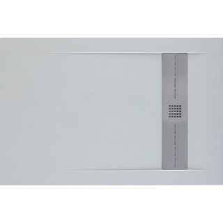 Поддон для душа Aquanet Delight NEW 008G 120x80 серый камень, с сифоном