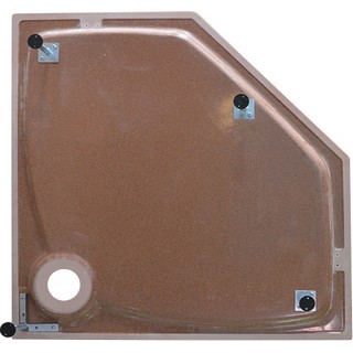 Поддон для душа GuteWetter Deluxe 90x90x16 P терракот
