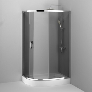 Душевой уголок AM.PM Like W83G-302U120CG 120, тонированное стекло