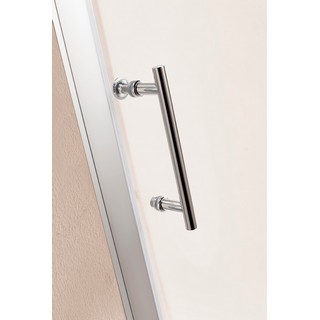 Душевой уголок Cezares ECO-O-RH-2-100/80-C-Cr стекло прозрачное
