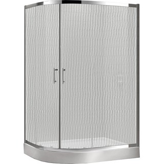 Душевой уголок Cezares Eco RH 2 120/90 P Cr стекло punto