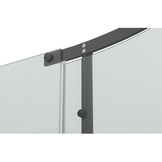 Душевой уголок Bravat Blackline BS090.1110A 90х90х195