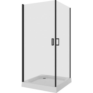 Душевой уголок Niagara Nova NG-6803-08  BLACK 90x90, квадратный, черный