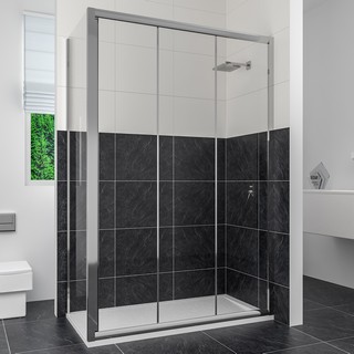 Душевой уголок RGW Classic CL-40 (1160-1210)х700 профиль хром