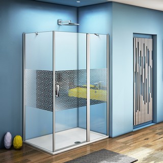 Душевой уголок Good Door Fantasy WTW+SP-F-CH 140x80