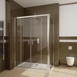 Душевой уголок Radaway Premium Plus DWD+S 140x90 прозрачное стекло