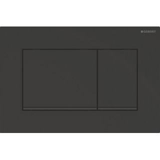 Кнопка смыва Geberit Sigma 30 черная, матовый лак