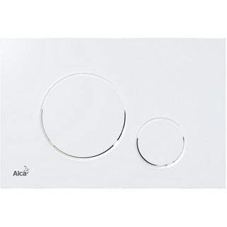 Кнопка смыва AlcaPlast THIN M670 белый