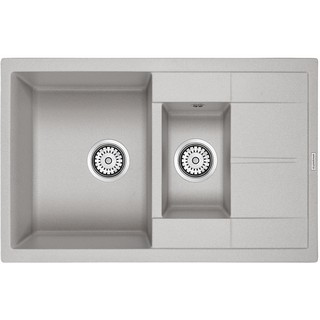 Мойка кухонная Paulmark Feste PM237850-GR серый