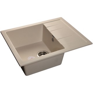 Мойка кухонная GranFest Quadro GR-Q650L белый