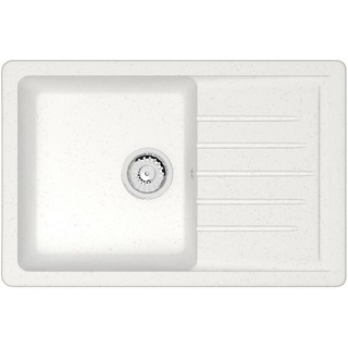Мойка кухонная ZETT lab. T016Q001 белый лед