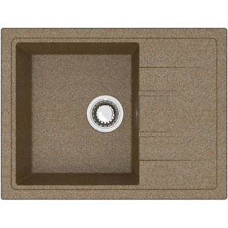 Мойка кухонная ZETT lab. T150Q009 терракот