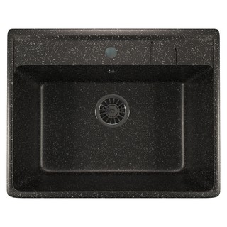 Мойка кухонная Mixline ML-GM15 черный