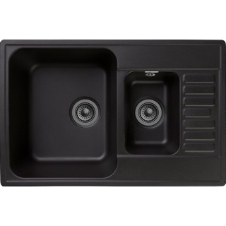 Мойка кухонная GranFest Quarz Z 21K черная