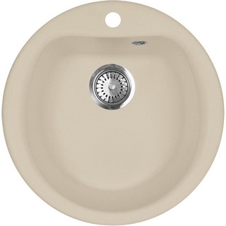 Мойка кухонная AquaGranitEx M-07 бежевая