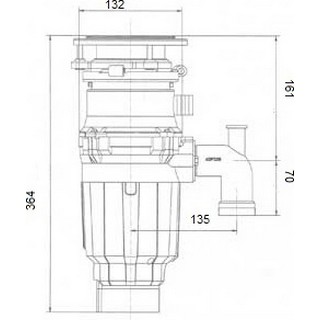 Измельчитель отходов Bone Crusher BC610-AS