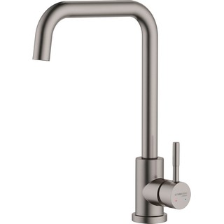 Комплект  Мойка кухонная Granula GR-4451 черный + Смеситель STWORKI by Damixa Stworki HSTW07100 для кухонной мойки, никель