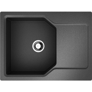 Комплект  Мойка кухонная Omoikiri Yonaka 65-BL черная + Смеситель Omoikiri Nakagawa 4994306 для кухонной мойки