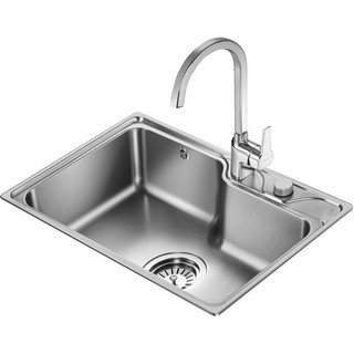 Комплект  Мойка кухонная Oulin OL-CS210S + Измельчитель отходов Oulin OL-KDS553