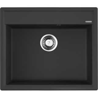 Комплект  Мойка кухонная Omoikiri Daisen 60-BL черная + Смеситель Omoikiri Nagano BN для кухонной мойки