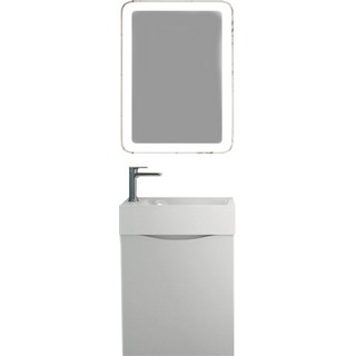 Мебель для ванной Art&Max Liberty R, 50, подвесная, Bianco Lucido