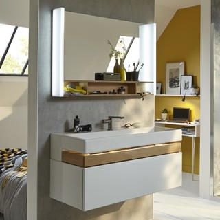 Мебель для ванной Jacob Delafon Terrace 100 белый лак