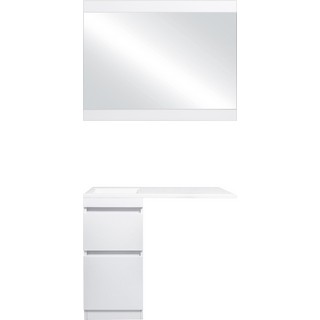 Мебель для ванной Style Line Даллас 100 Люкс Plus напольная, белая