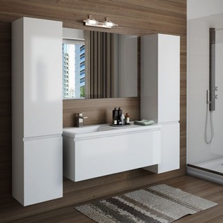Мебель для ванной Эстет Dallas Luxe 115 подвесная, 1 ящик, L
