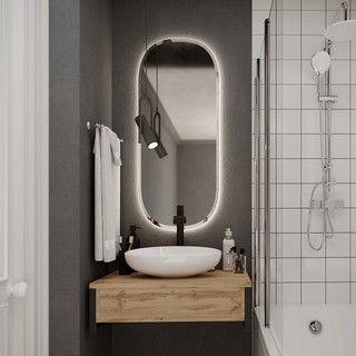 Мебель для ванной 1MarKa Grunge Loft 100 дуб вотан