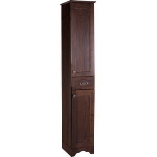 Шкаф-пенал ASB-Woodline Римини Nuovo 30 антикварный орех
