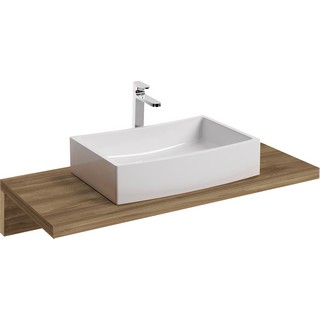 Столешница с раковиной Ravak L 120 темный орех