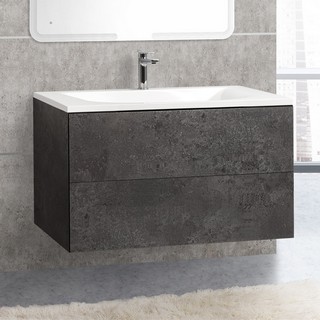 Тумба для комплекта Cezares Premier HPL-100-2C-SO-MGN-BLUM-EST manganese