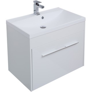 Тумба для комплекта Aquanet Августа 75 белая